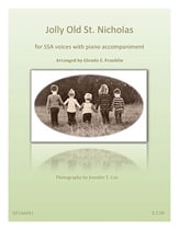 Jolly Old St. Nicholas SSA choral sheet music cover